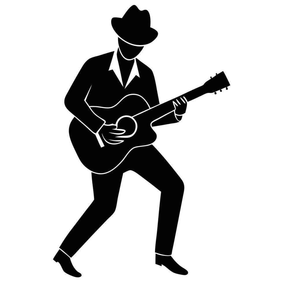 Soulful Vocalist Captivating the Audience Live vector
