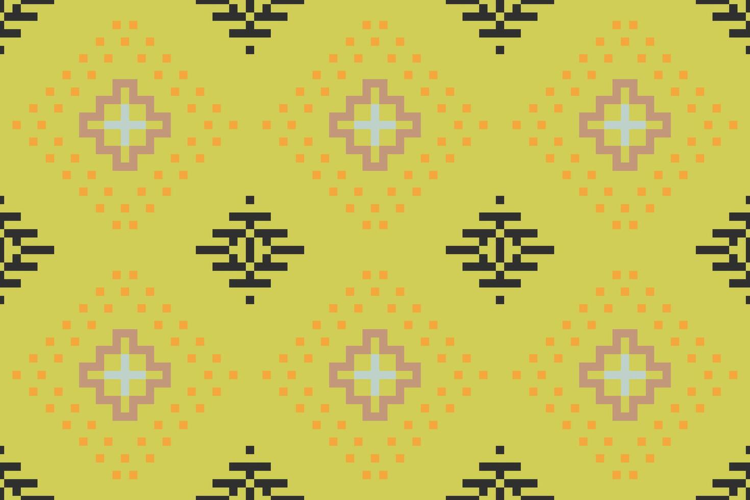 Shawl Islamic Pattern Backgroundfolk Embroidery, Aztec Geometric Ornament Print. Design for Carpet, Wallpaper, Clothing, Wrapping, Fabric vector