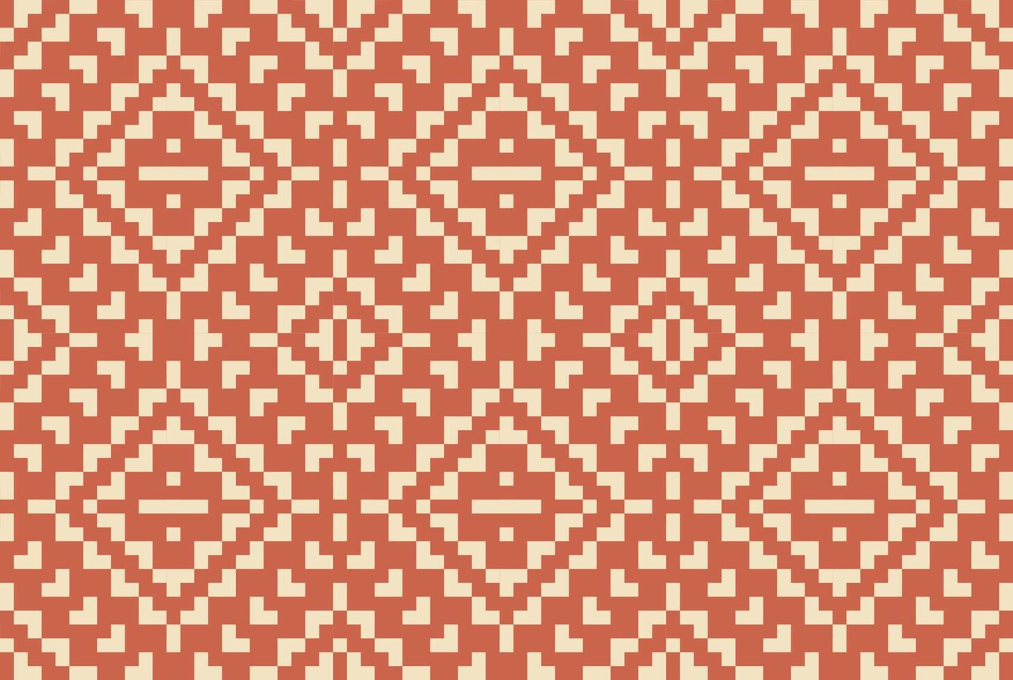 Sari Pattern Islamic Geometric Patterns Printablefolk Embroidery, Aztec Geometric Ornament Print. Design for Carpet, Wallpaper, Clothing, Wrapping, Fabric vector