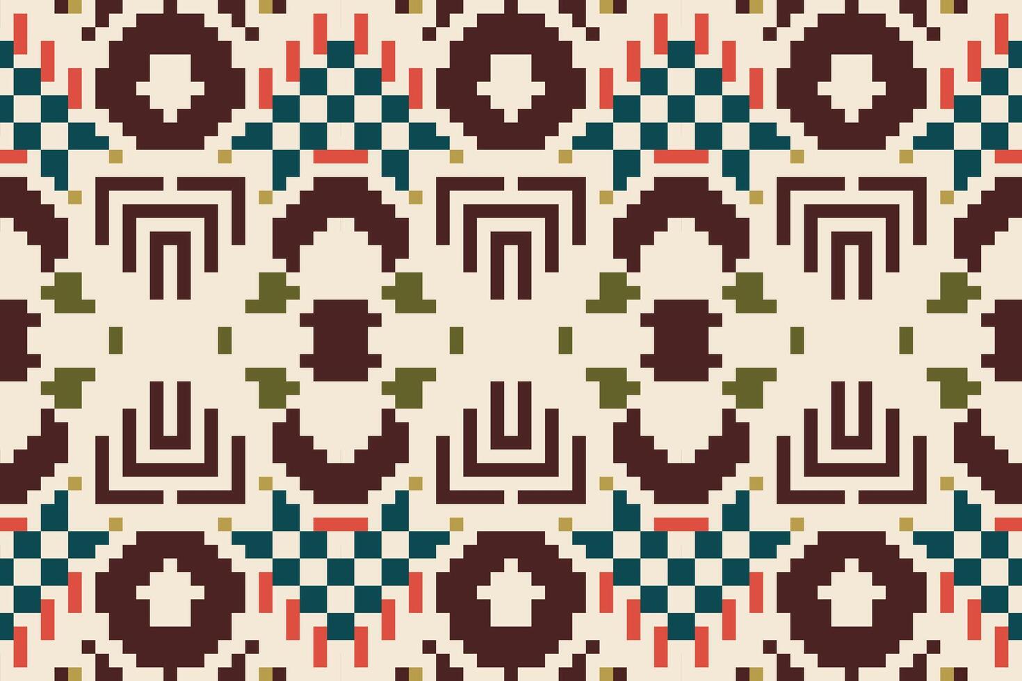 Abstract Ethnic Islamic Geometric Patterns Downloadfolk Embroidery, Aztec Geometric Ornament Print. Design for Carpet, Wallpaper, Clothing, Wrapping, Fabric vector