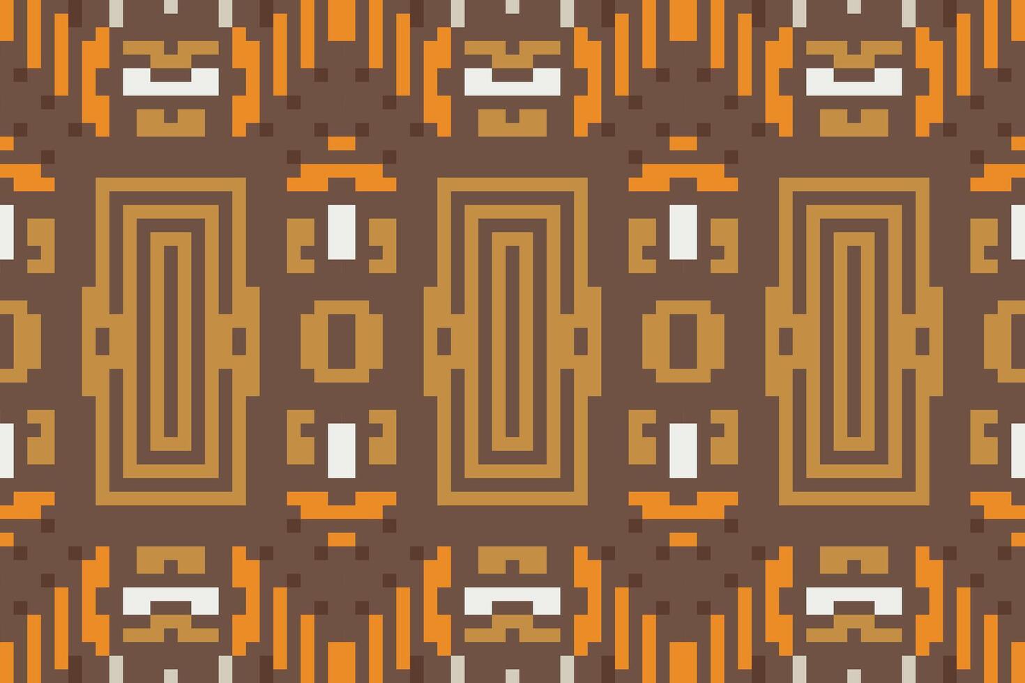 Navajo Arabic Carpet Patternfolk Embroidery, Aztec Geometric Ornament Print. Design for Carpet, Wallpaper, Clothing, Wrapping, Fabric vector