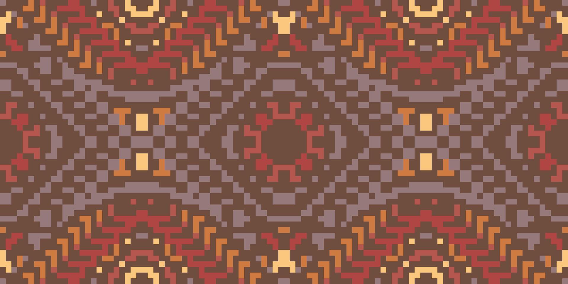Zigzag Ikat Design Pattern Drawingfolk Embroidery, Aztec Geometric Ornament Print. Design for Carpet, Wallpaper, Clothing, Wrapping, Fabric vector