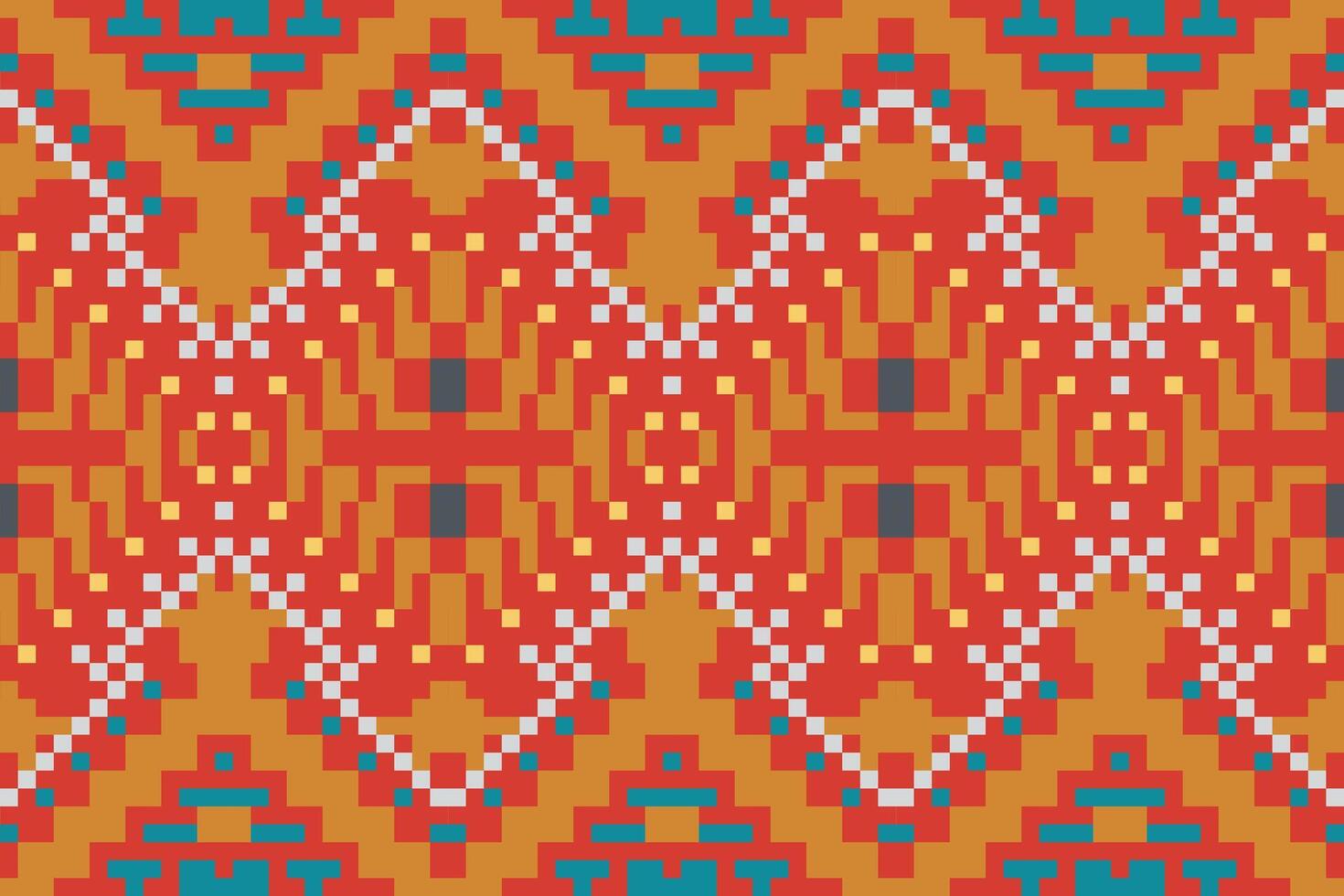 Ukrainian Indian Traditional Patternfolk Embroidery, Aztec Geometric Ornament Print. Design for Carpet, Wallpaper, Clothing, Wrapping, Fabric vector