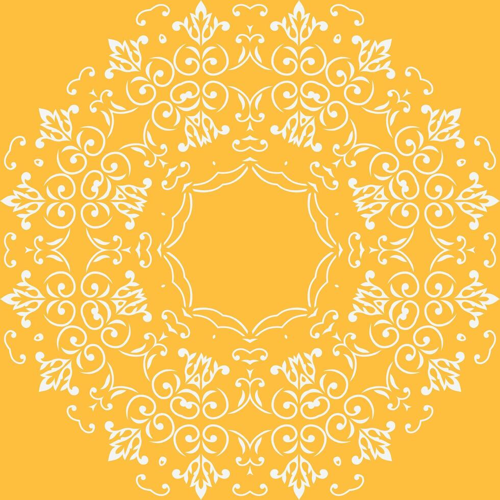 Damask Patterns Palestinian Ndebele Traditional Pattern Drawing Folk Embroidery, Aztec Ornament Print. Design for Carpet, Wallpaper, Clothing, Wrapping, Fabric vector