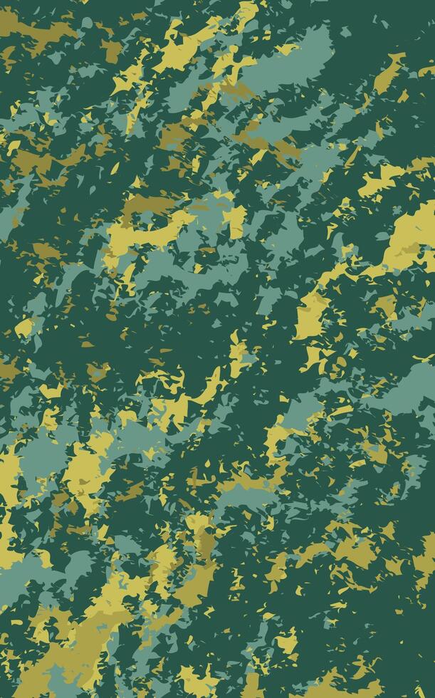 A green and yellow camouflage background vector