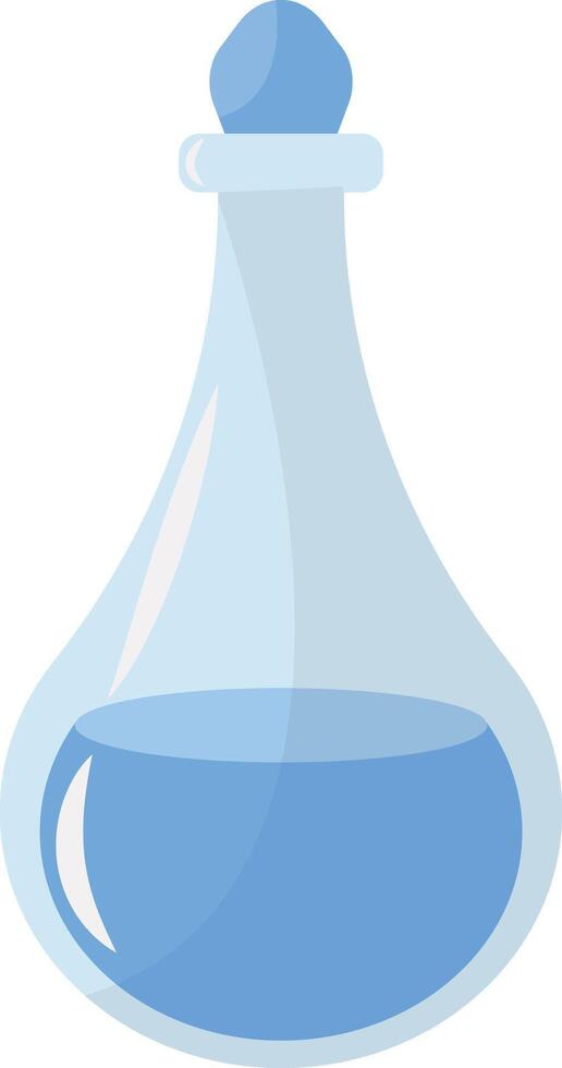 Potion Bottle Isolated on White Background vector