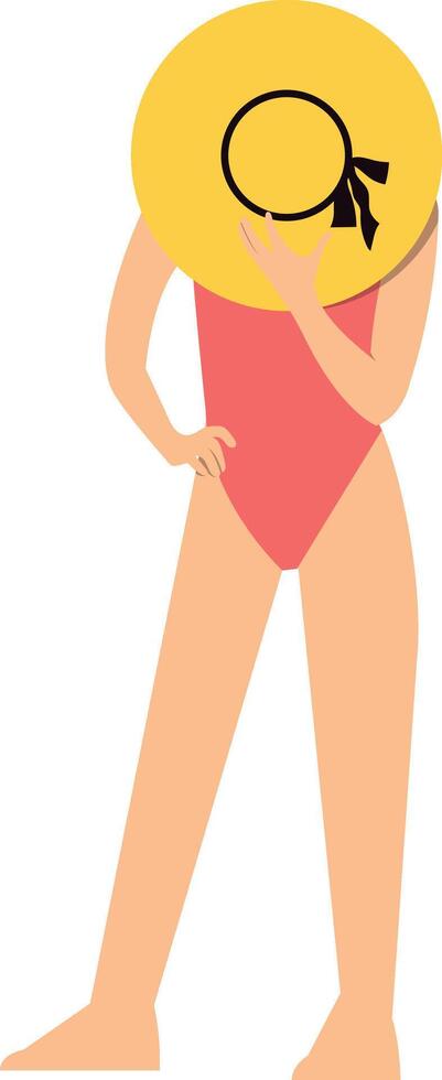 People Activities on the Beach vector