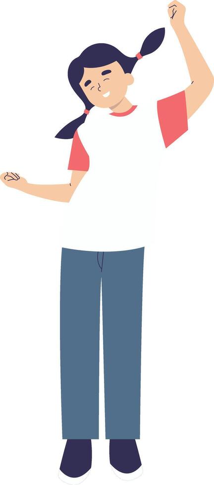 Character of Cute Children. vector