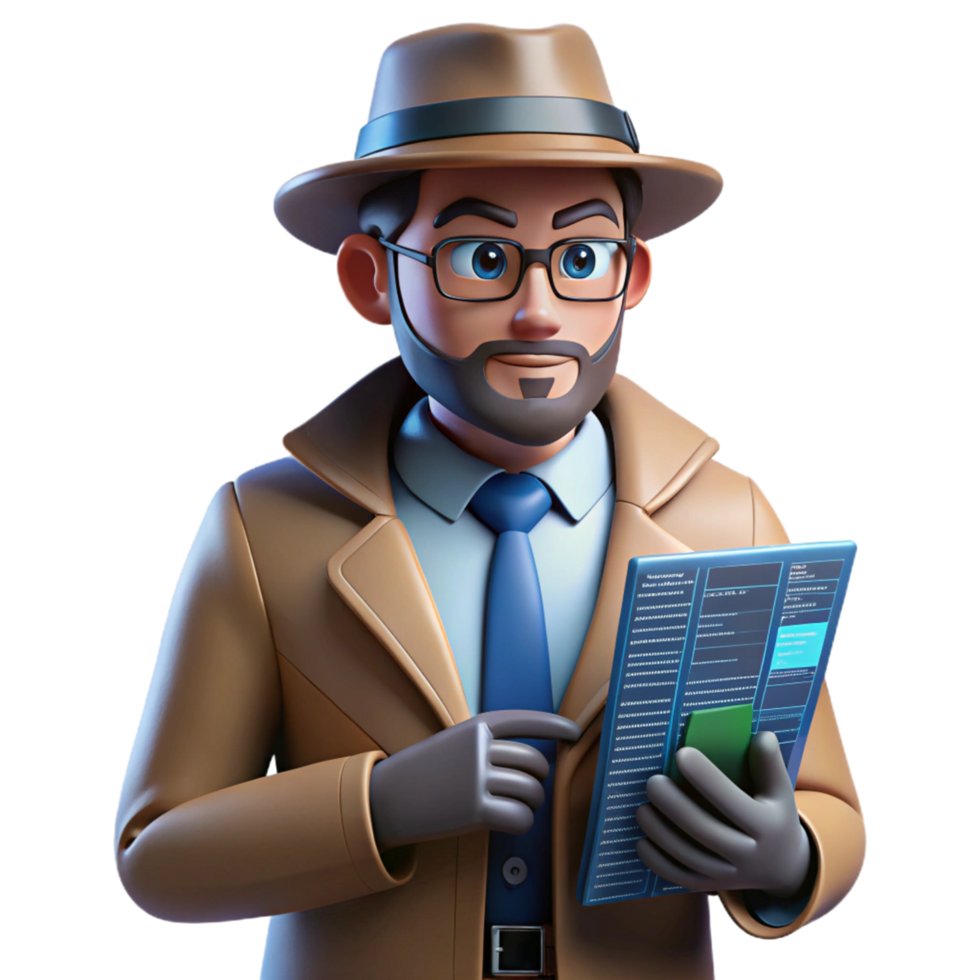 The Sleuth's Digital Case Files Investigating Data Anomalies png