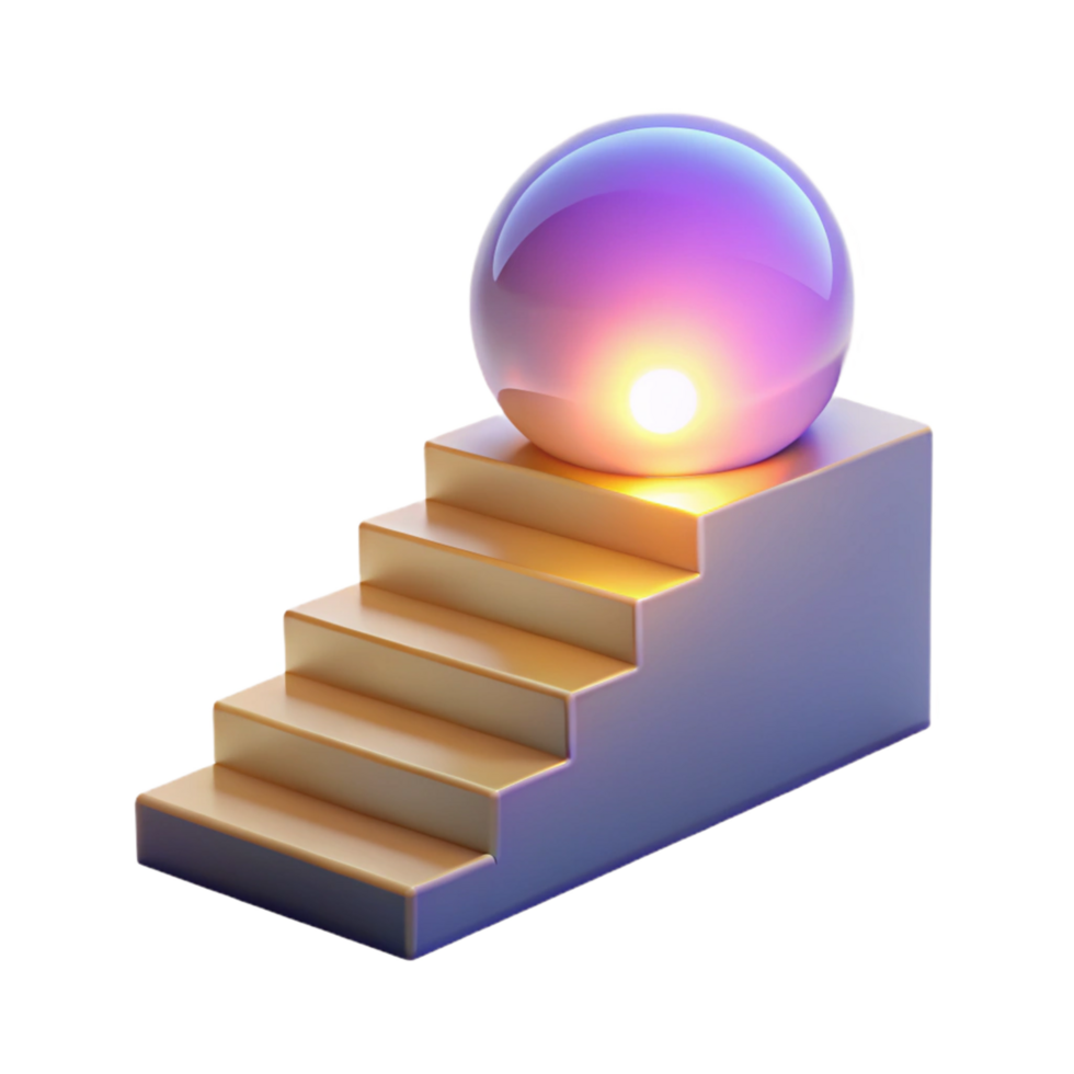 Ascending to Illumination A Journey Up the Steps to Enlightenment png