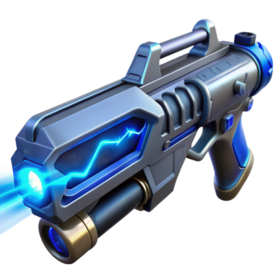 Futuristic Energy Weapon Sci Fi Gun Design png