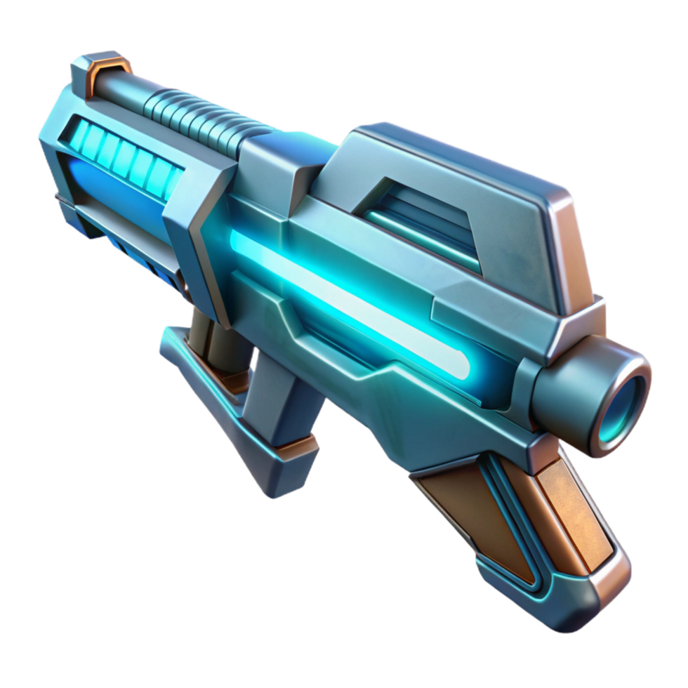 Futuristic Sci Fi Weapon Energy Rifle Design png