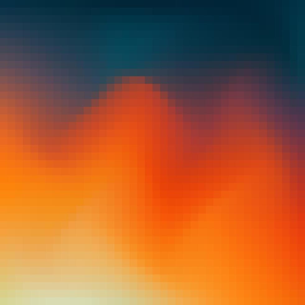 an abstract image of a fire with orange and blue colors vector