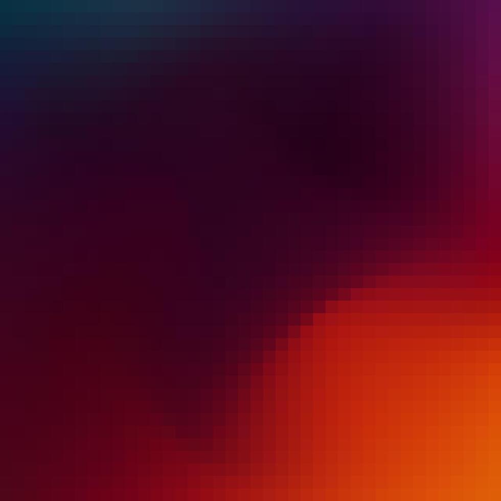 gradient pixel colorful abstract background with a square pattern vector