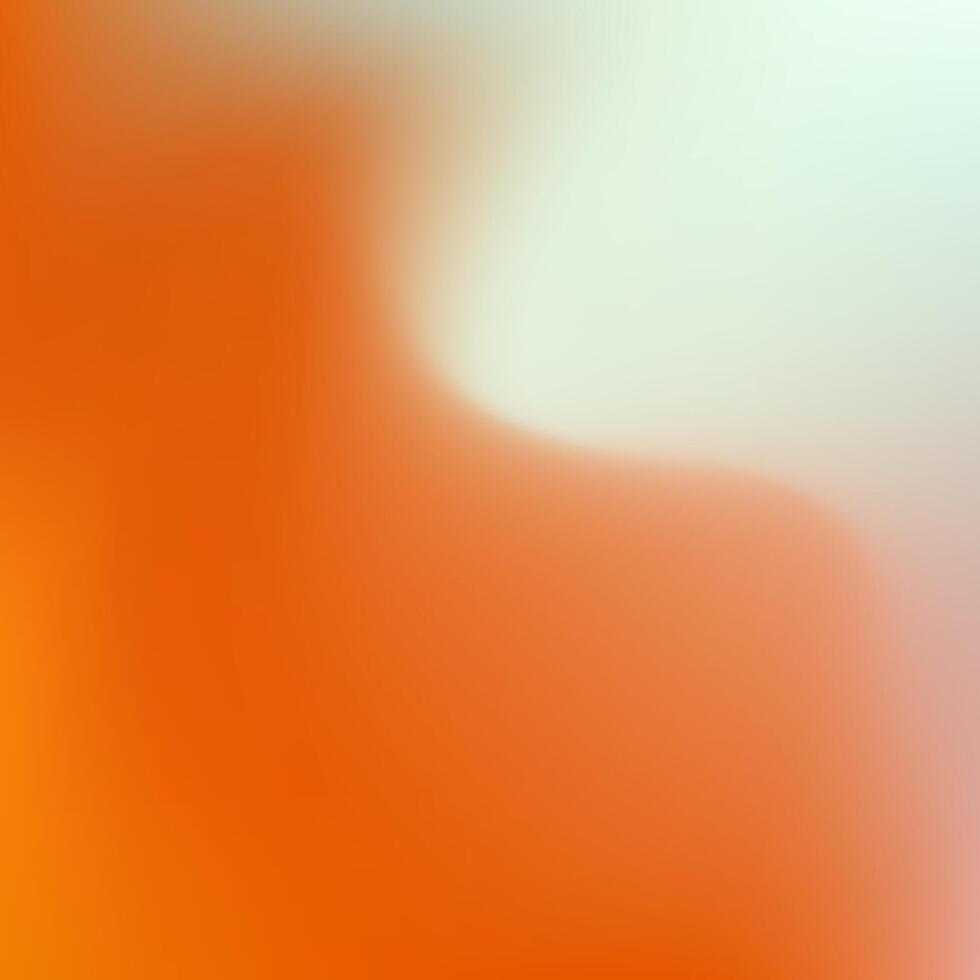 an orange and white background with a blurred image vector
