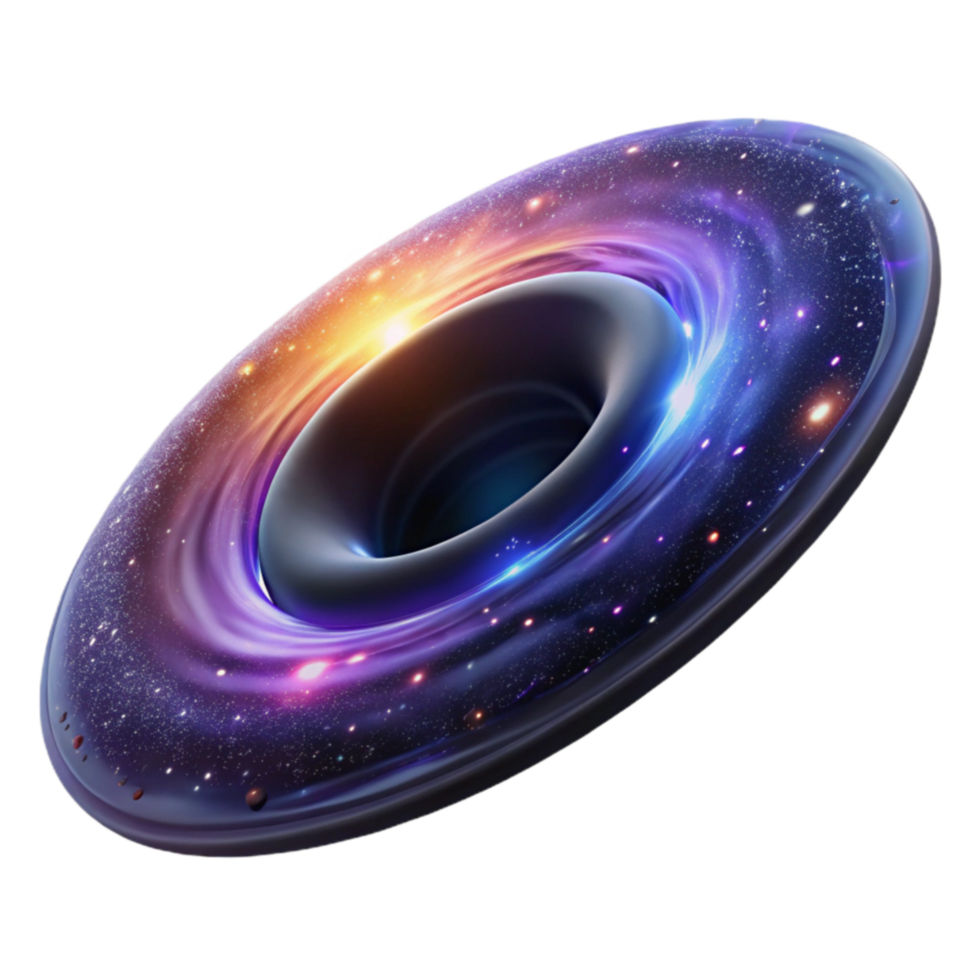 Cosmic Vortex A 3D Galaxy Simulation png