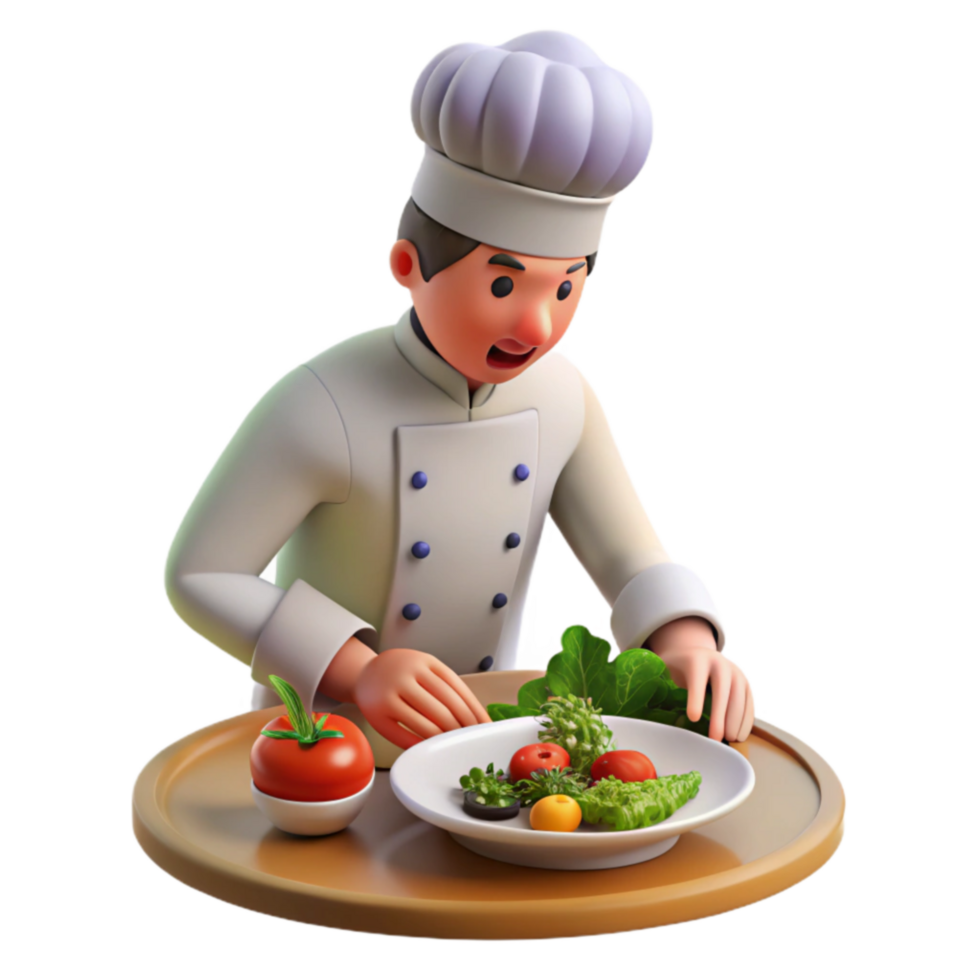 Chef's Surprise A Fresh Vegetable Plate png