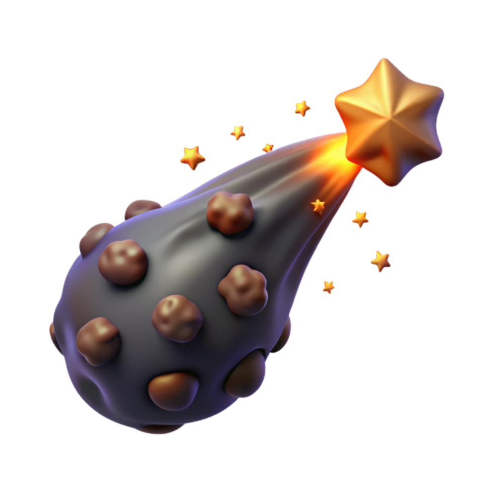 Chocolate Meteor Shower A Cosmic Delight png