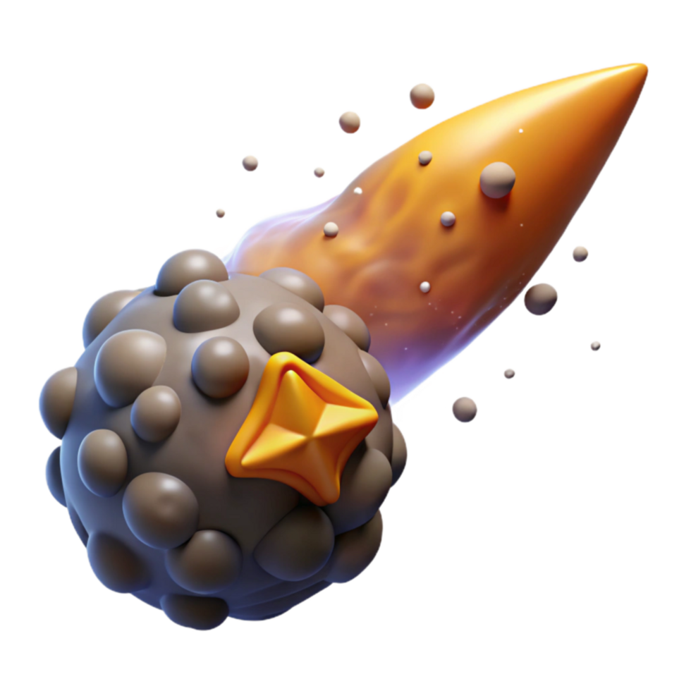 Abstract 3D Render Cellular Structure Energy Burst png