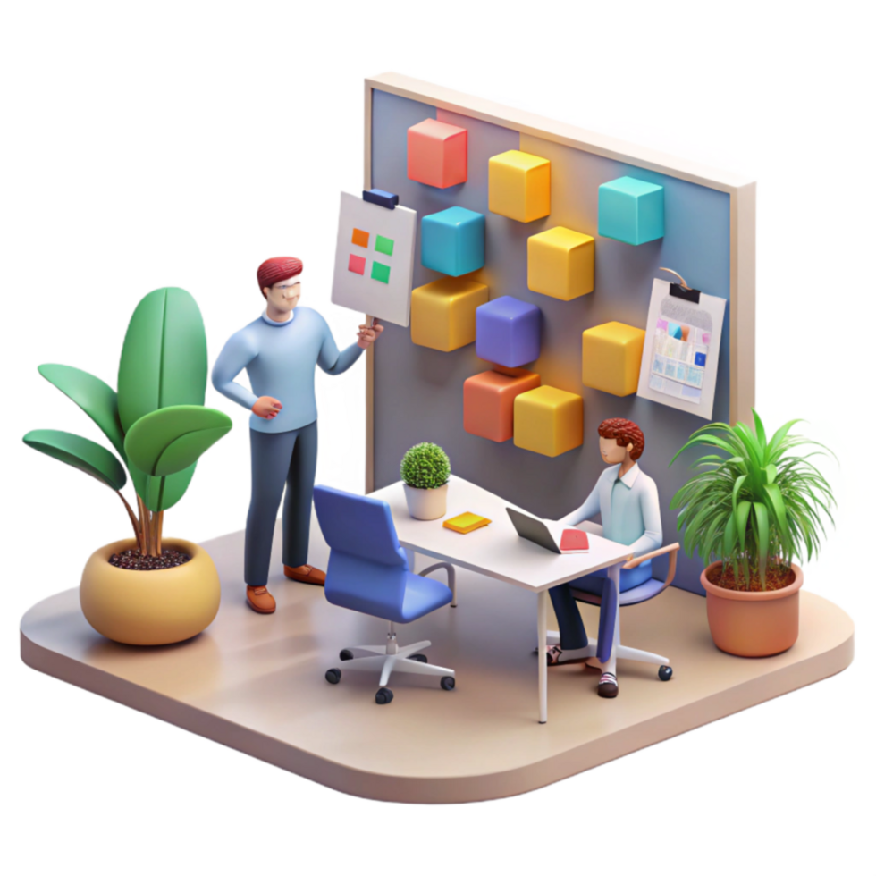 Agile Project Planning Teamwork Visual Collaboration png