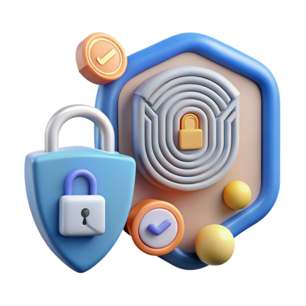 Digital Security Enhanced Protection with Fingerprint Authentication png