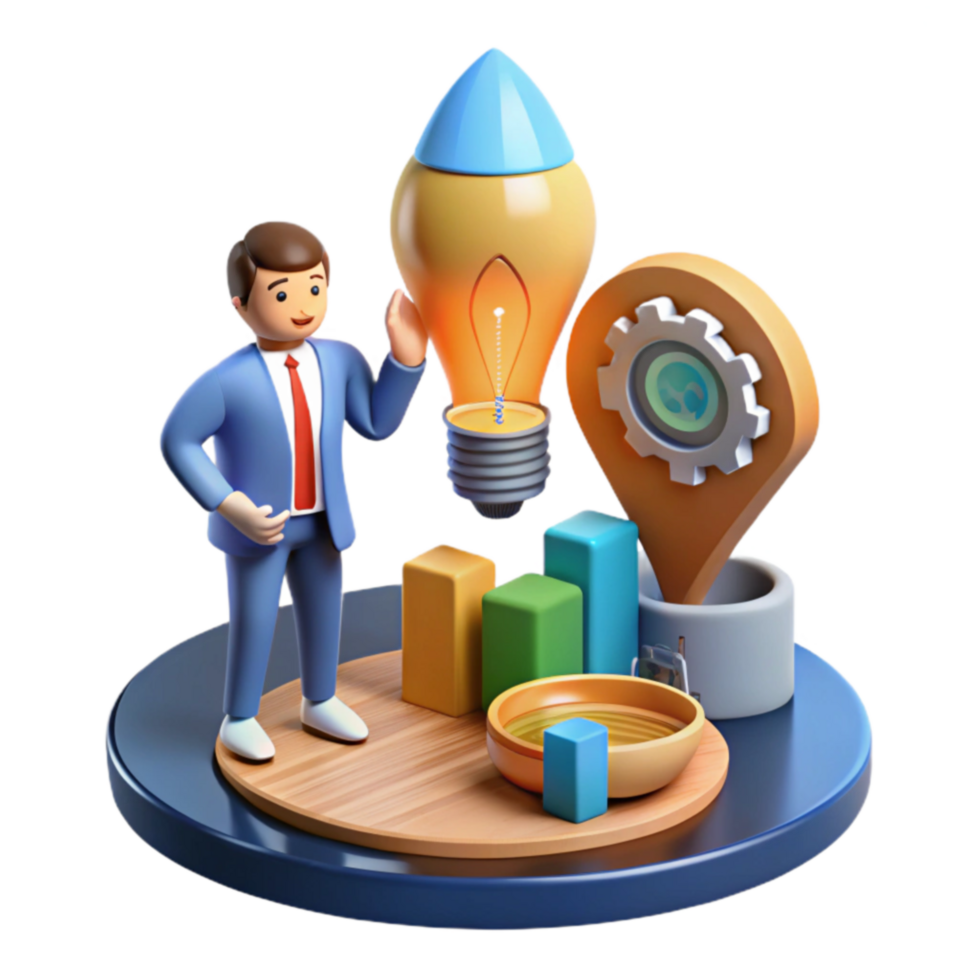 Business Growth Strategy Idea Generation, Planning Analytics png