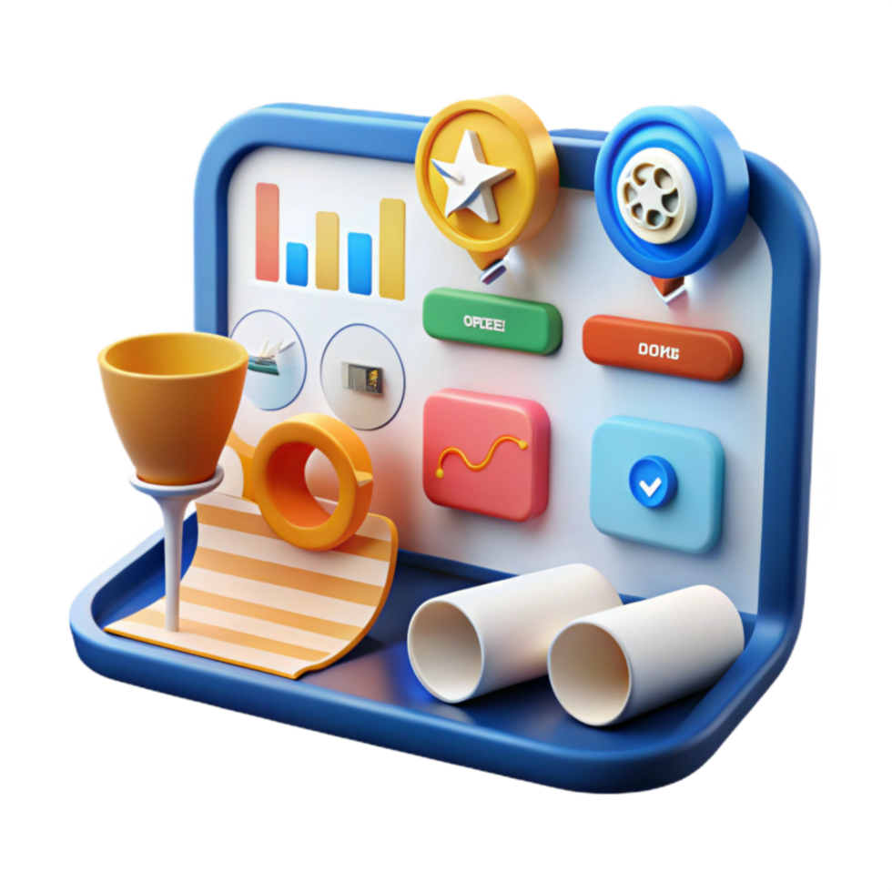 Interactive Dashboard Data Visualization, Progress Tracking, and Goal Achievement png