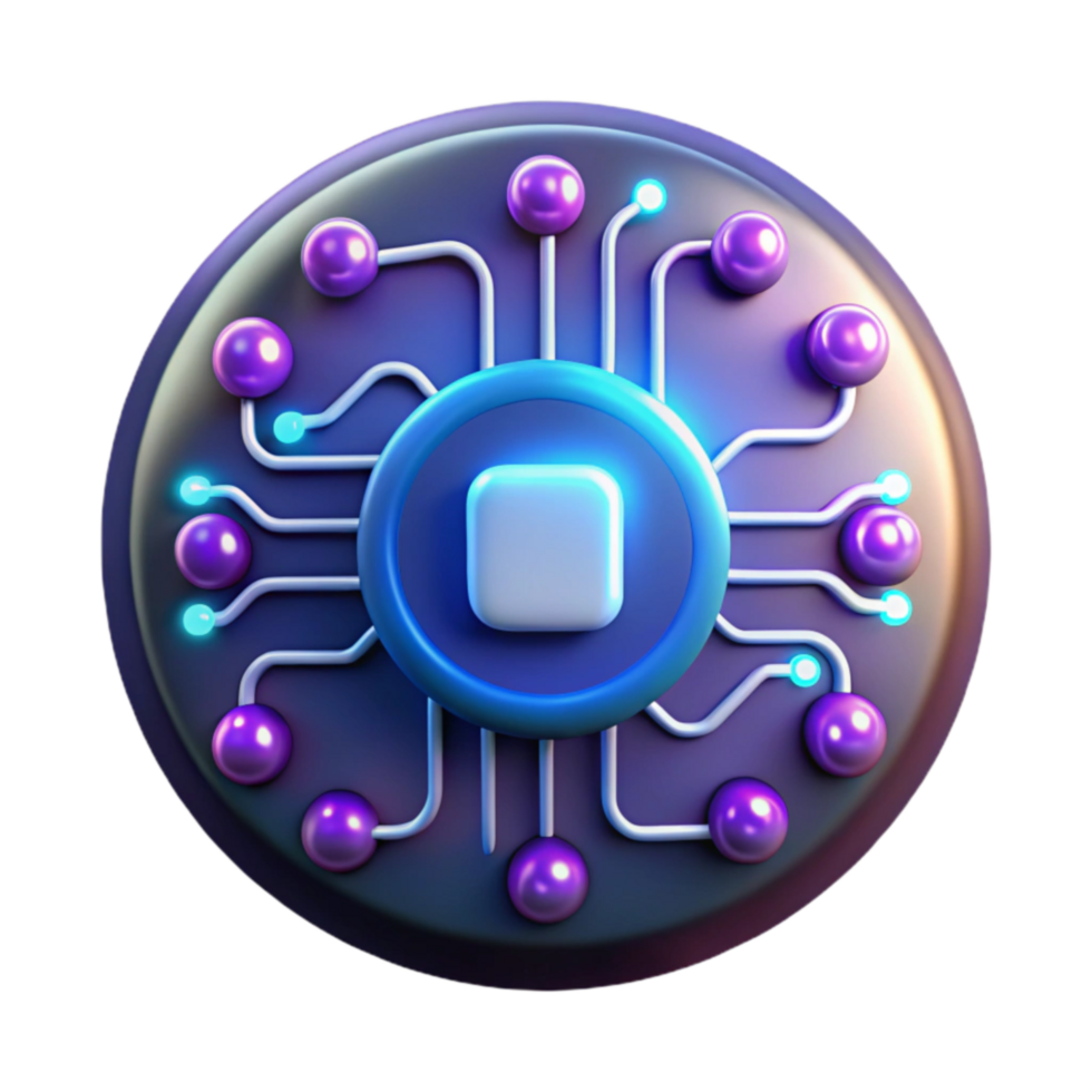 Network Node Cybernetic Core System png