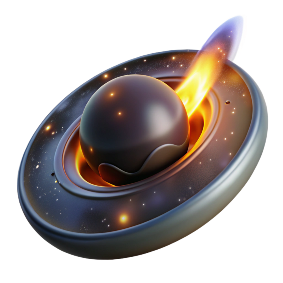 Cosmic Sphere Celestial Flight Through Nebula png