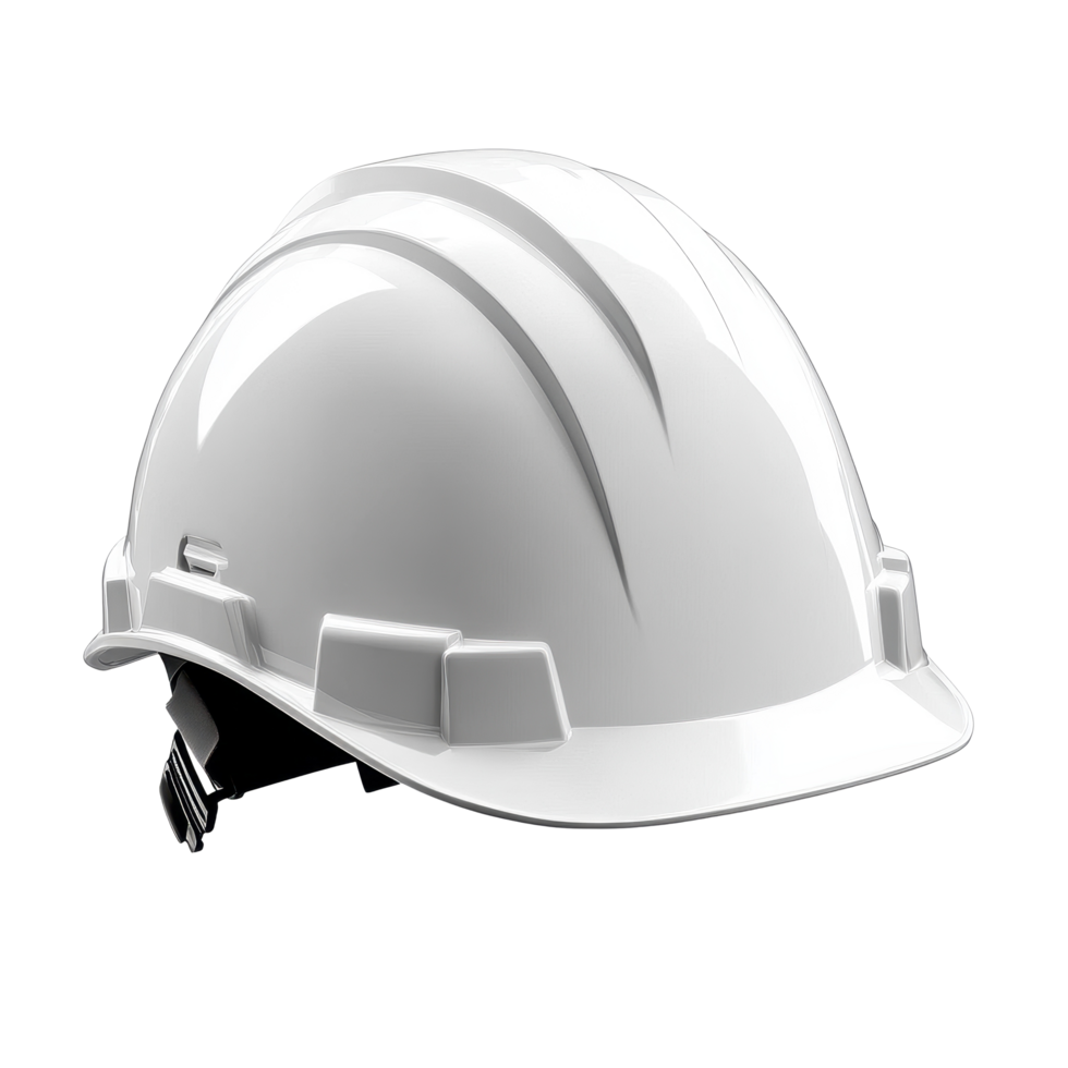 Safety helmet on a Transparent background highlighting essential personal protective equipment for construction, Safety Helmet isolated on png