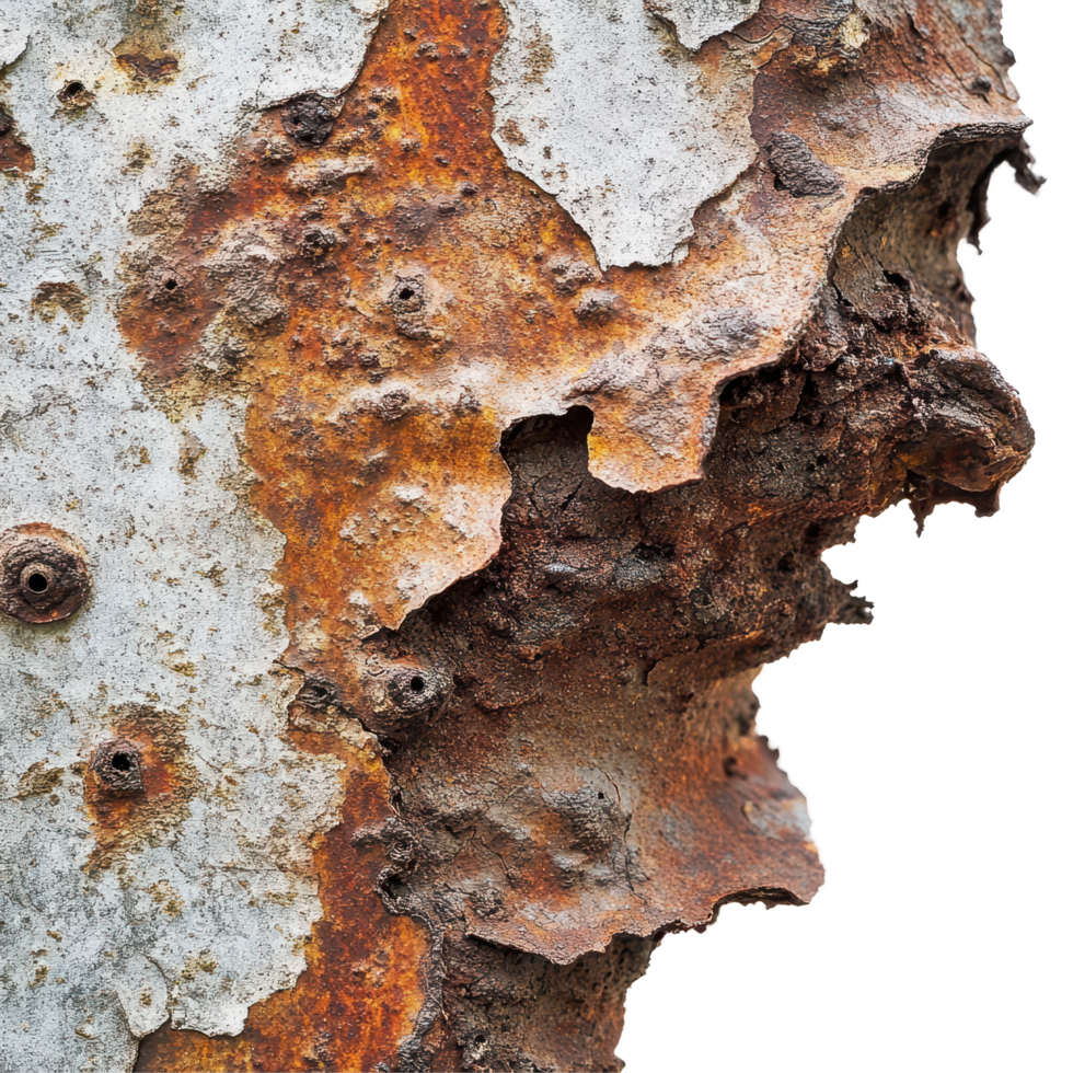Exploring the intricate beauty of rusted metal revealing the passage of time and nature's artistry, Rustic Rust The Beauty Time and Decay in Metal, Transparent background png