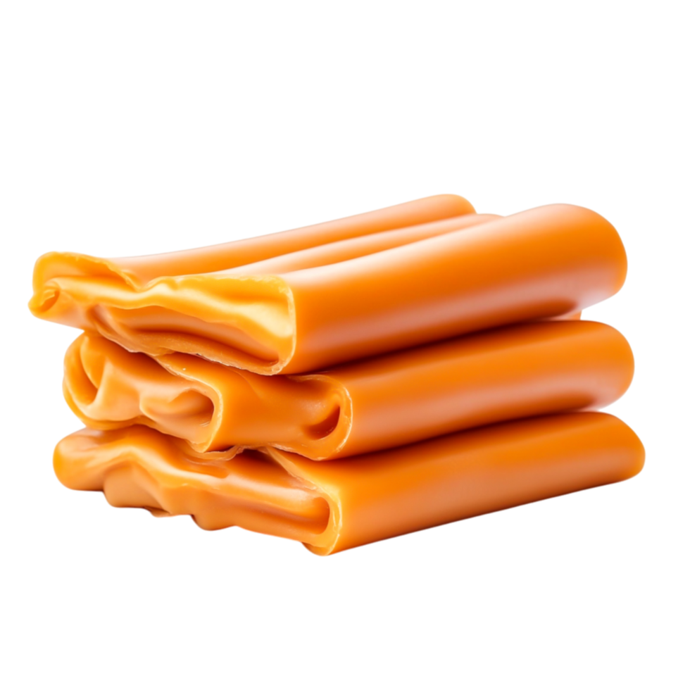 Colorful Orange Confectionery Stacked in Neat Arrangement png