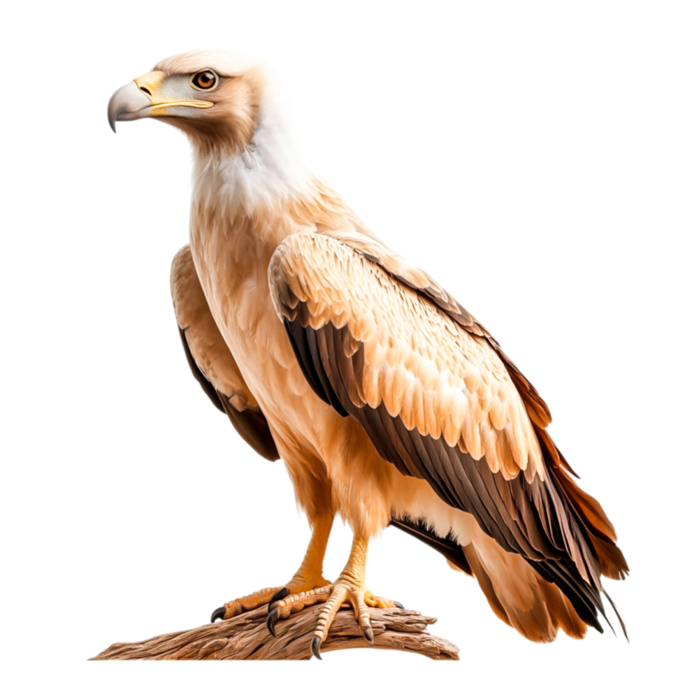 Majestic Eagle Perched on a Branch in Natural Habitat png