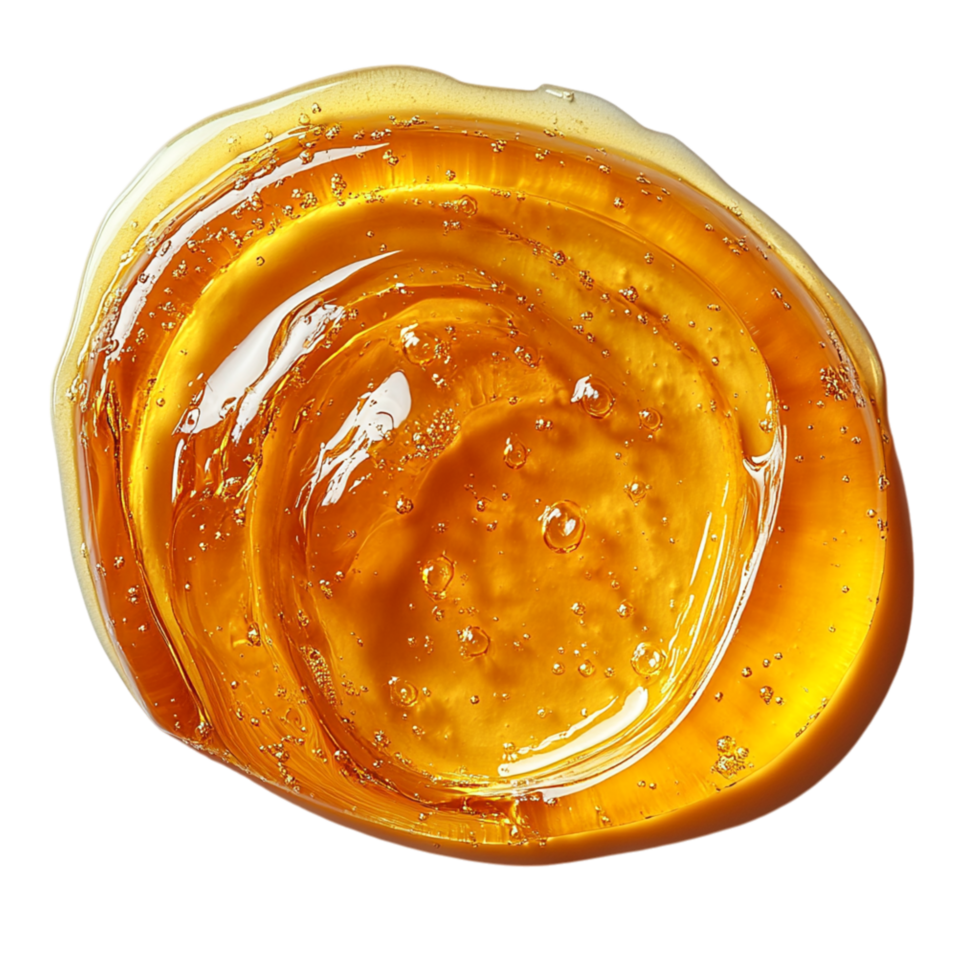 Smooth swirl of golden honey with a glossy sheen symbolizing sweetness and the pure natural richness of nectar png