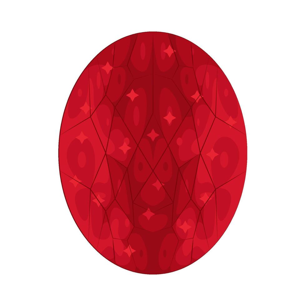 Illustration of Ruby vector