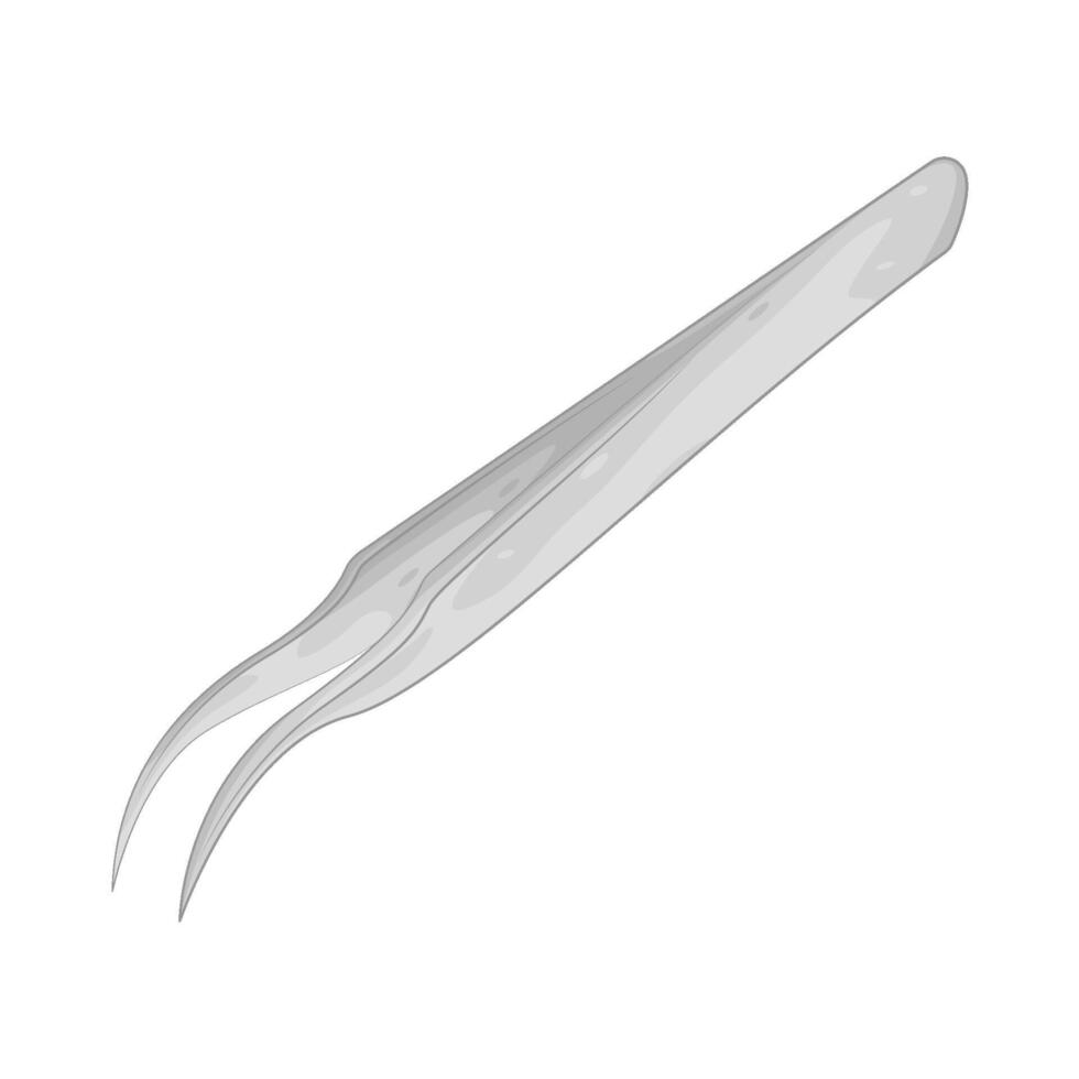 Illustration of Jewelry Tweezers vector
