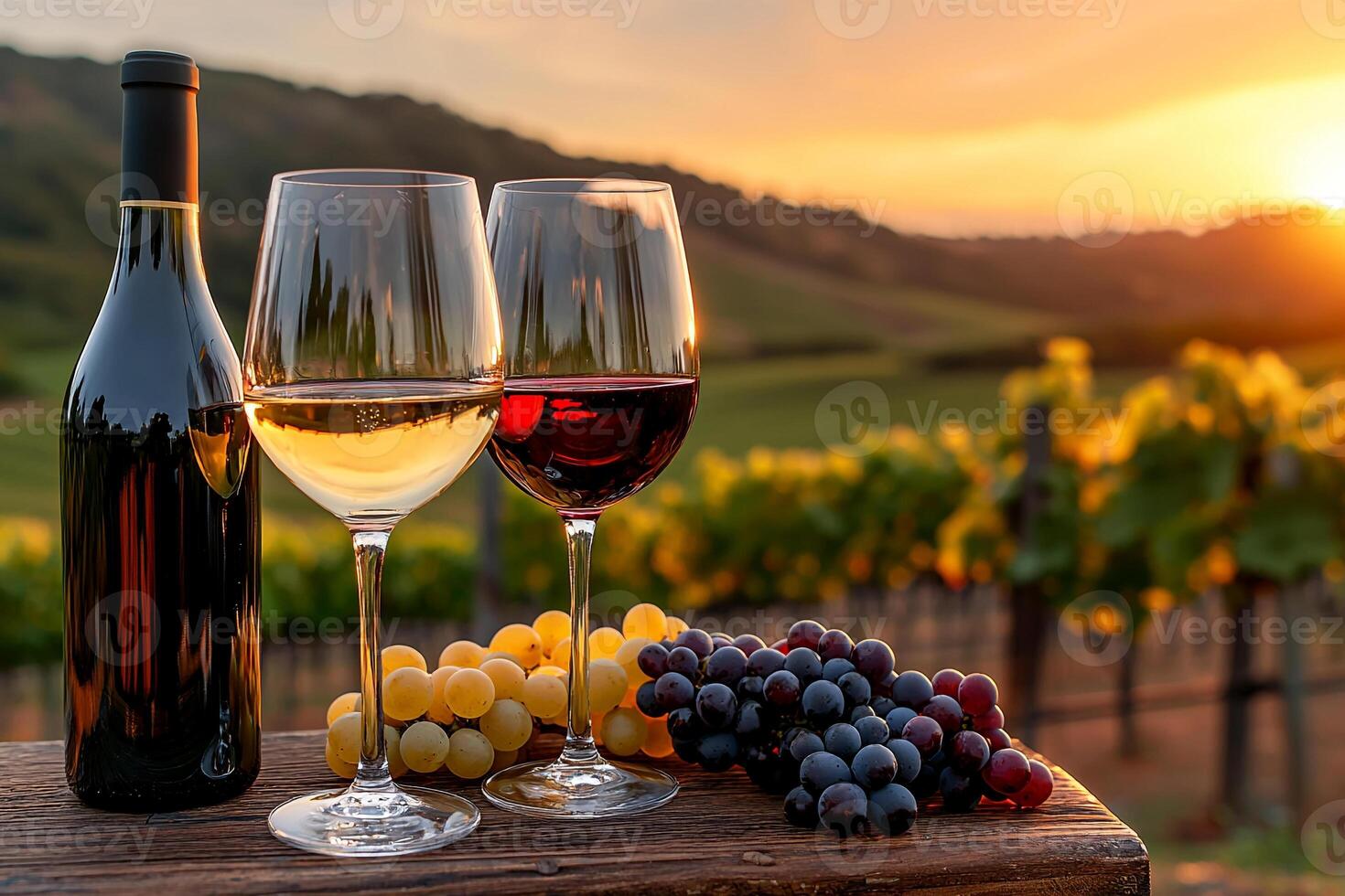 Vineyard Wine Glasses photo