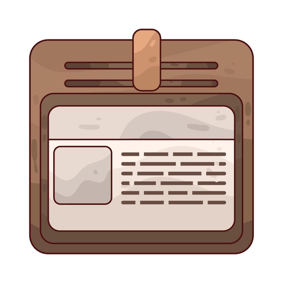 driver license illustration vector