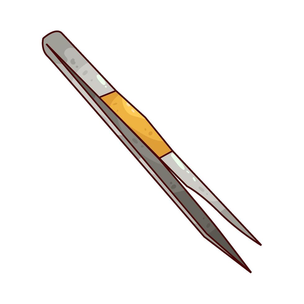 Jewelry Tweezers illustration vector