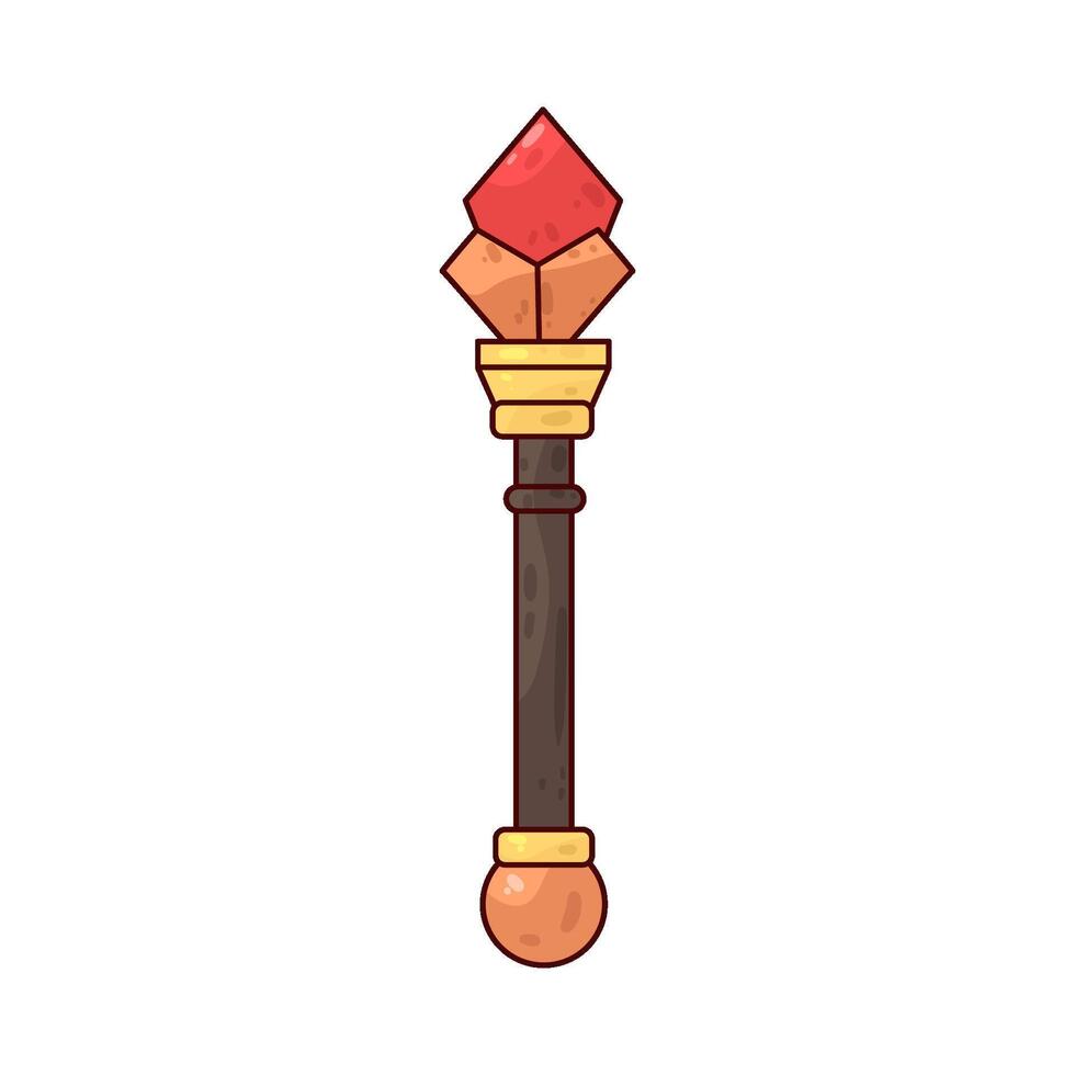 illustration of Scepter vector