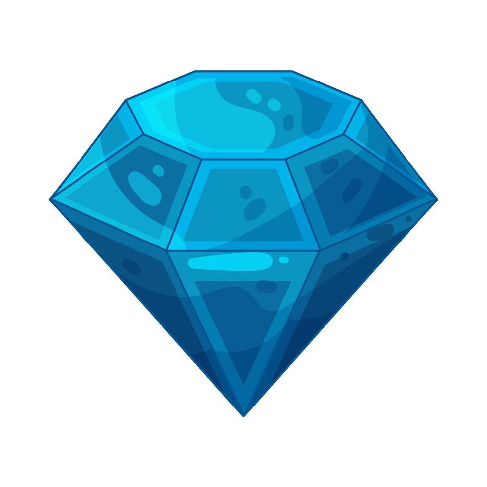illustration of gemstone vector