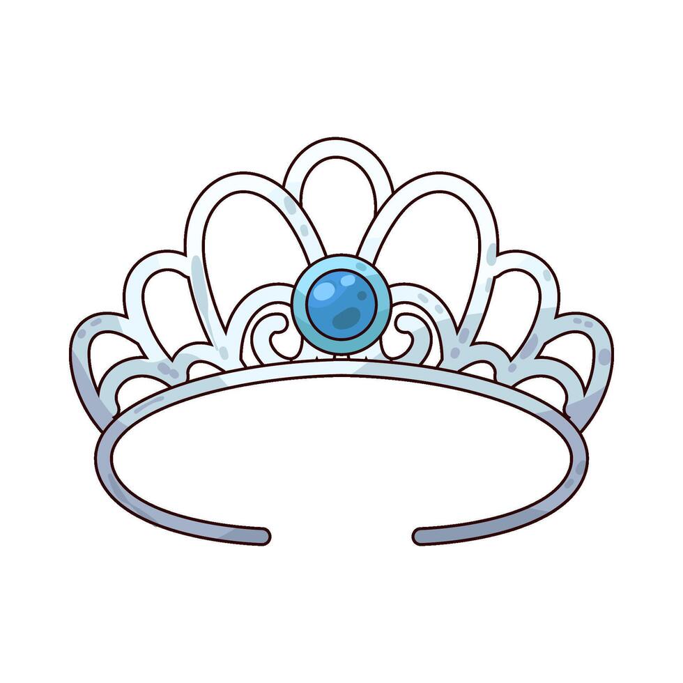 illustration of tiara vector