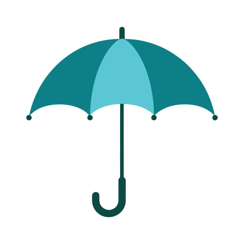 an umbrella icon on a white background vector