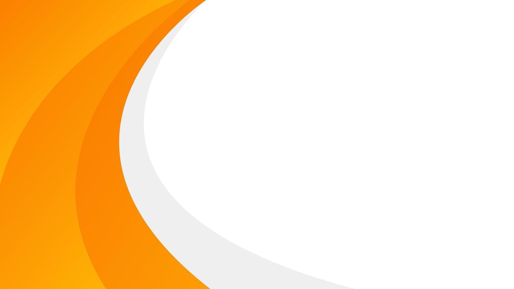 Abstract orange curve background. Background design for banners, templates, posters, business cards, sales, ads, events, web, and pages vector