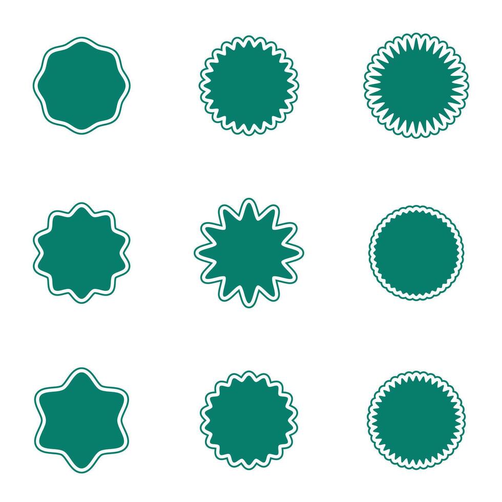 Groovy retro shapes abstract geometric elements, Y2K retro badges for poster. isolated vector