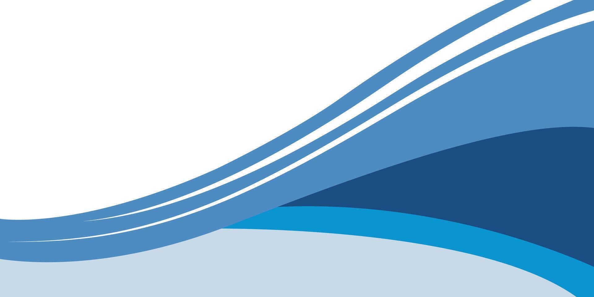 a blue background with a wave pattern vector