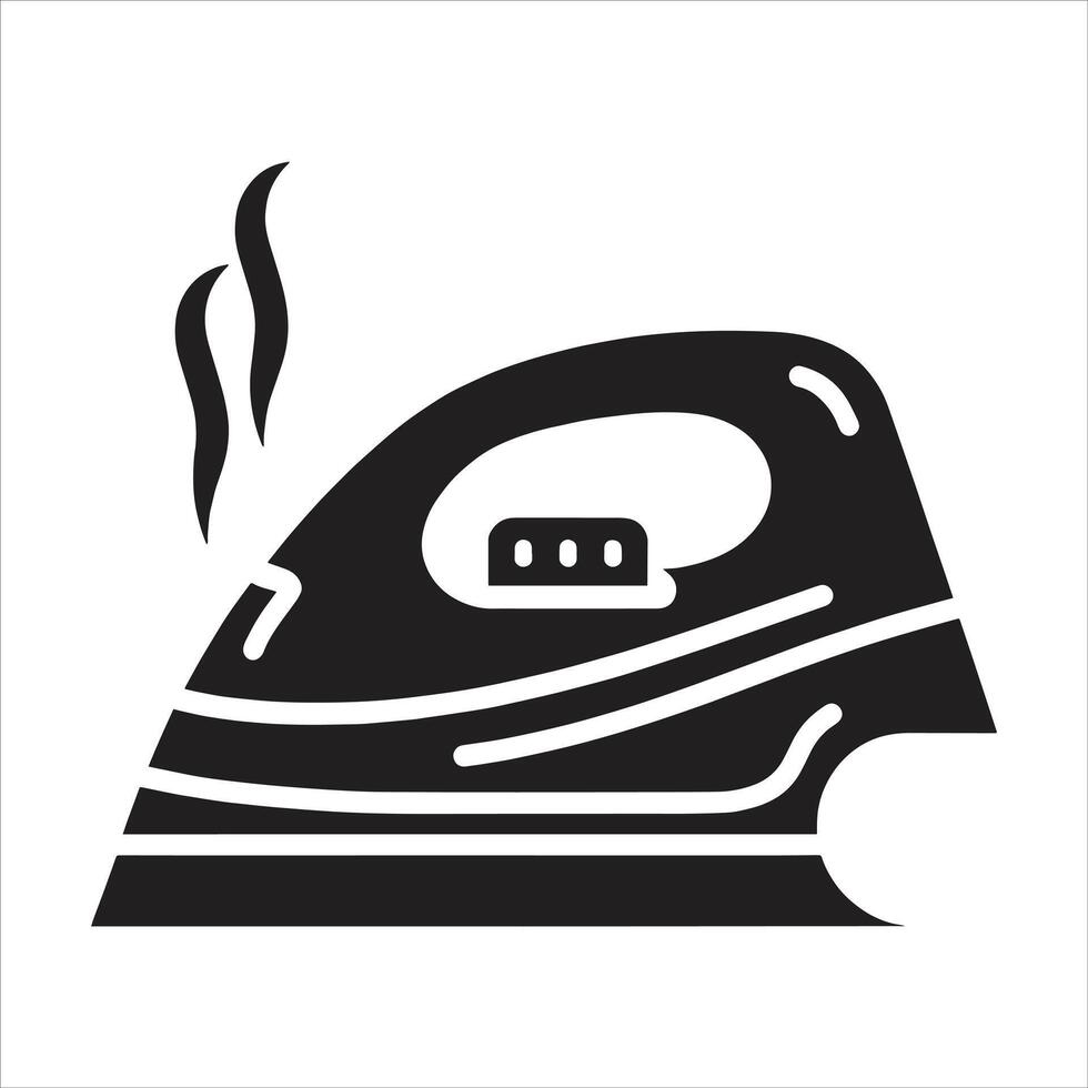 Iron icon illustration on white background vector