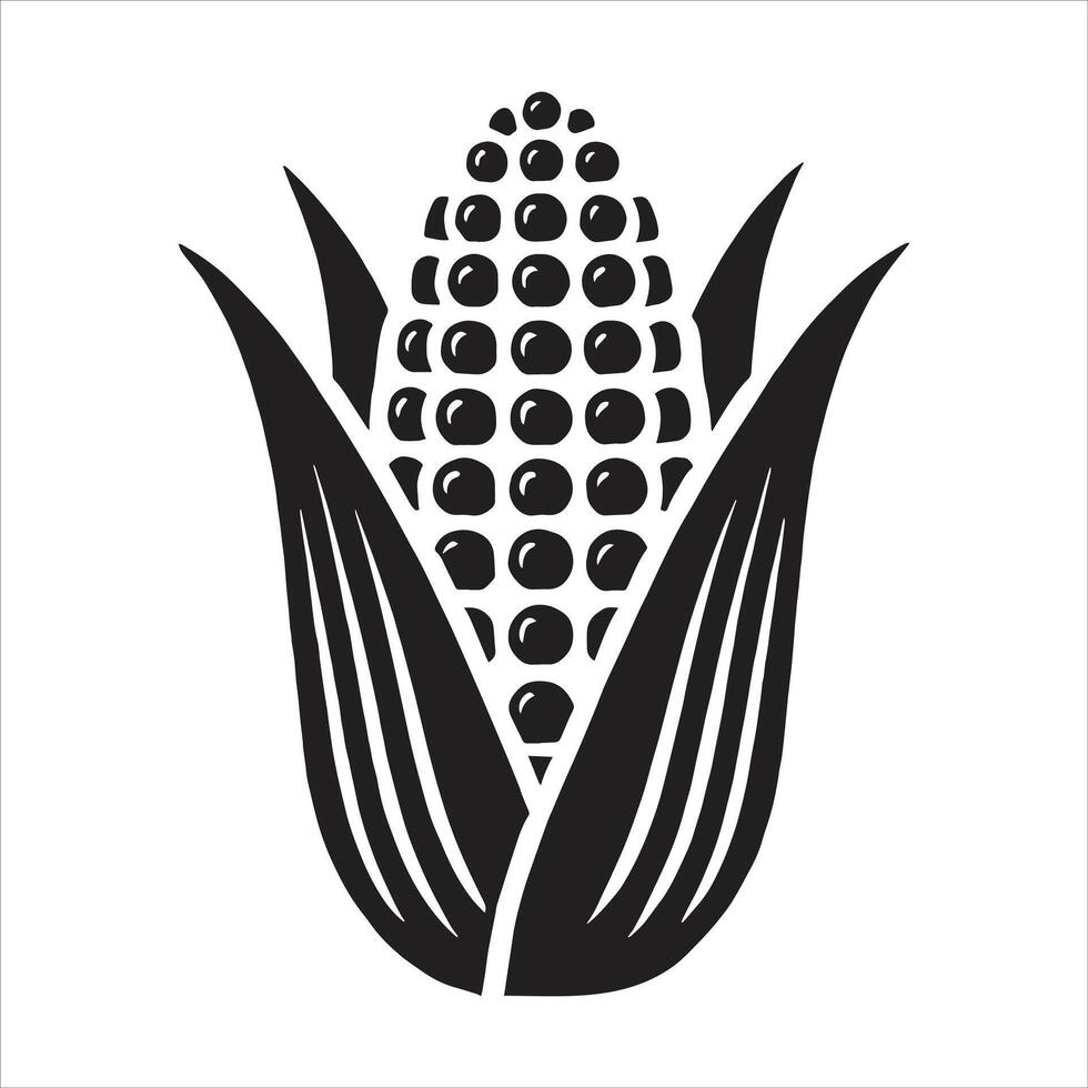 Corn icon illustration vector