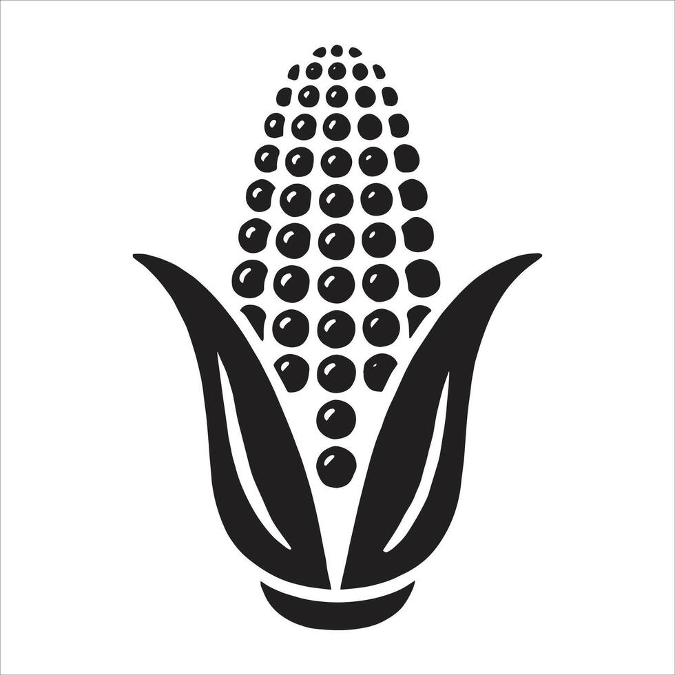 Corn icon illustration vector