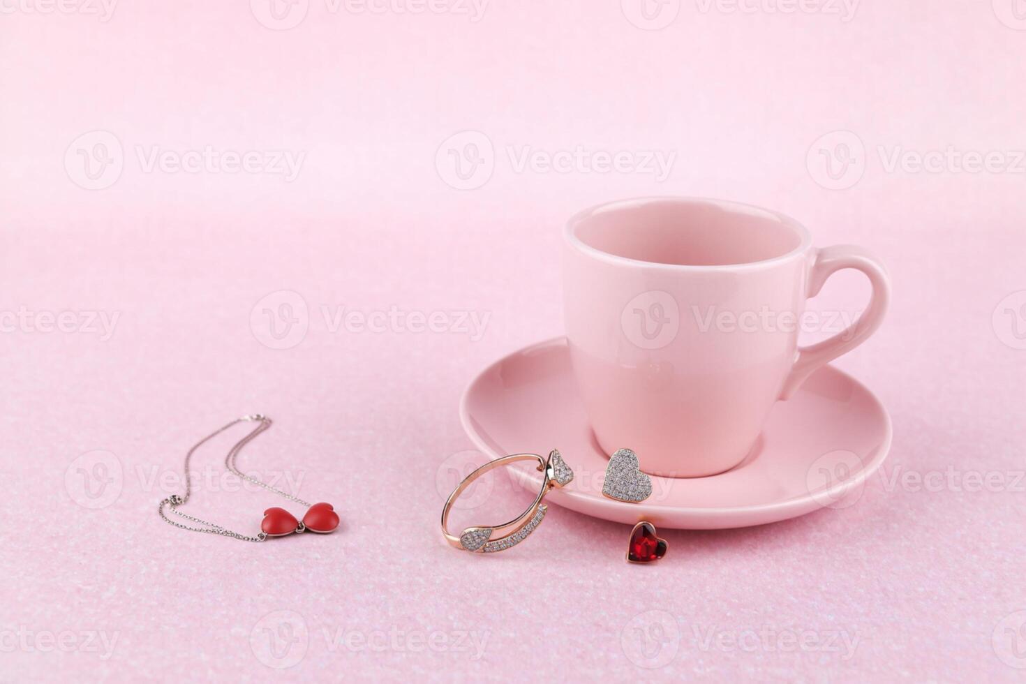Subtle Valentine's Day Background with a Love Element photo